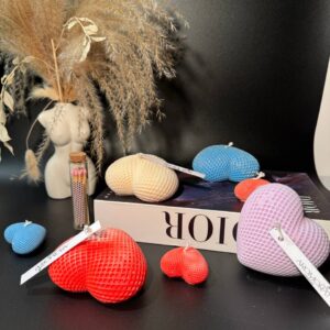 Aromora Heart-Shaped Scented Candles
